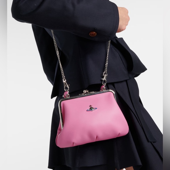 Vivienne westwood pink Kisslock bag - Picture 1 of 9